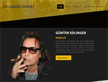Tablet Screenshot of edlinger-unikat.com